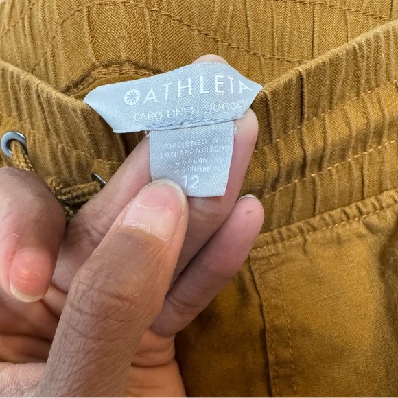 Athleta Cabo Linen Joggers - Picture 3 of 12